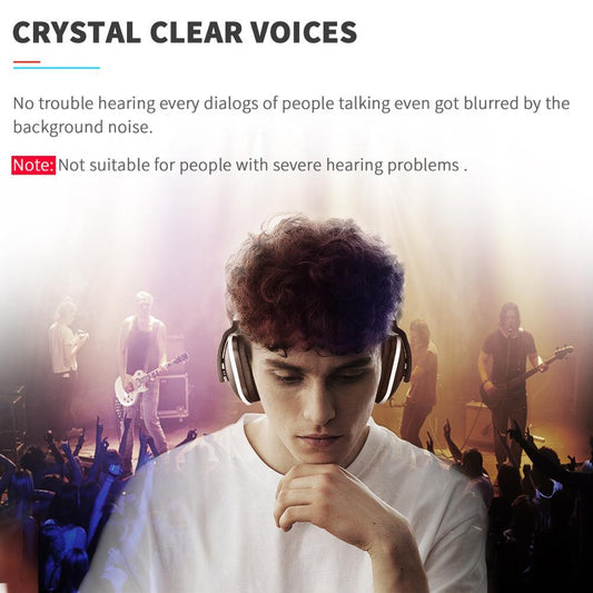 Wireless TV Headphones – On-Ear with Deep Bass