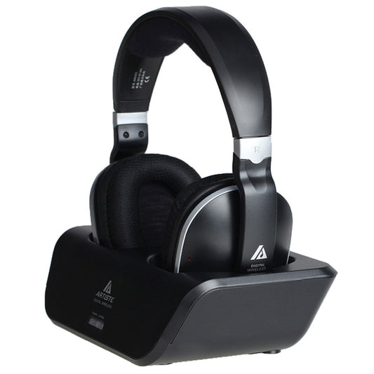 Wireless TV Headphones – On-Ear with Deep Bass