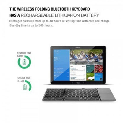 Folding Bluetooth Keyboard – Ultra-Slim & Portable
