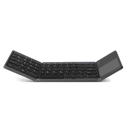 Ultra-Thin Tri-Fold Bluetooth Touch Keyboard – Portable & Wireless