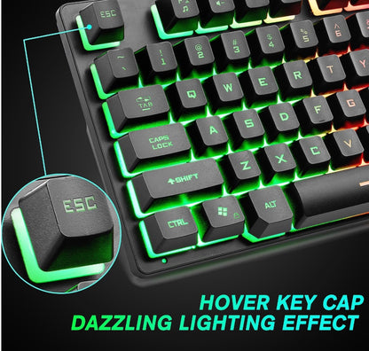 Mechanical Gaming Keyboard – Compact & Responsive for Notebook/PC