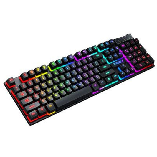 USB Luminous Gaming Keyboard – Floating Key Design