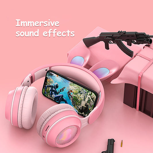 Wireless Rabbit Ear Headphones – Luminous & Adjustable